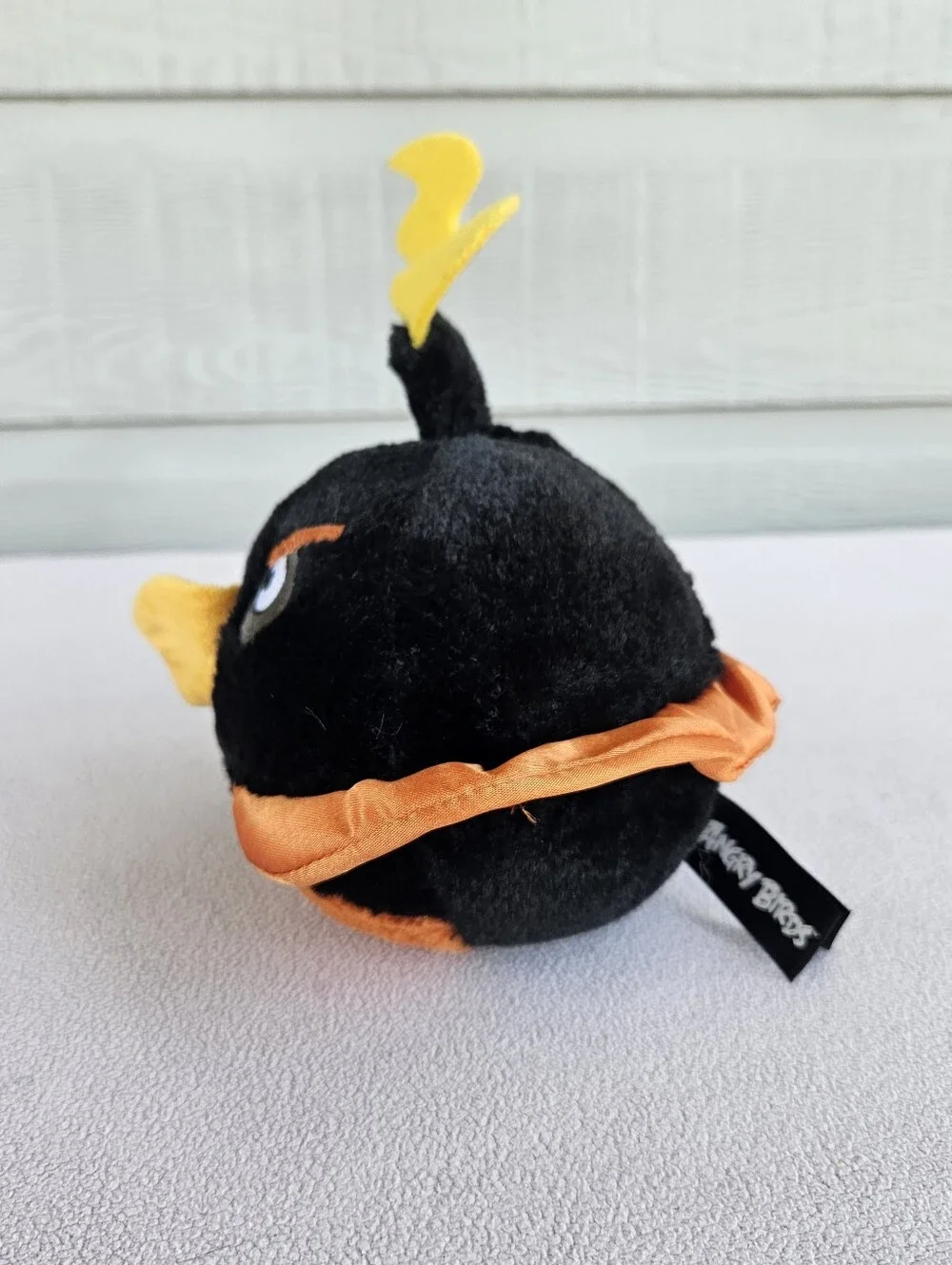 Angry Birds Space Fire Bomb Bird Plush 5